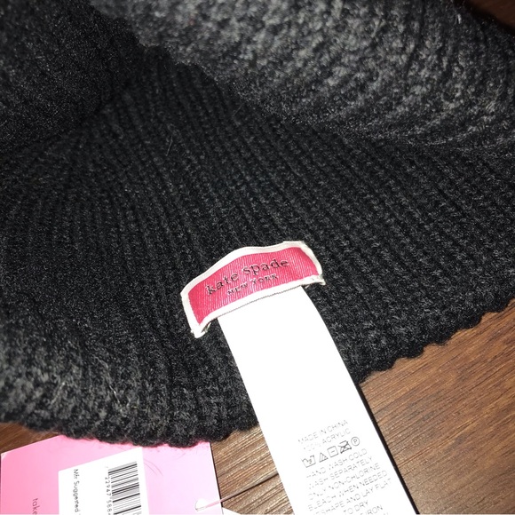 Kate Spade Pearl Beanie Hat NWT main image 4
